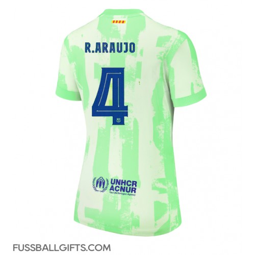 Barcelona Ronald Araujo #4 Fußballbekleidung 3rd trikot Damen 2024-25 Kurzarm